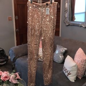 Sequence pants light pink NWT size small